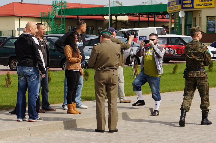 Protest na przejściu granicznym w Grzechotkach zdjęcie nr 69524