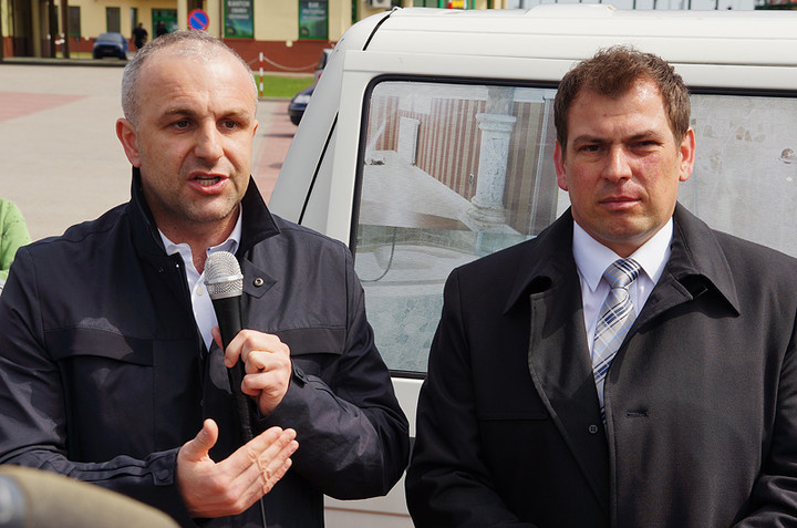 Protest na przejściu granicznym w Grzechotkach zdjęcie nr 69532