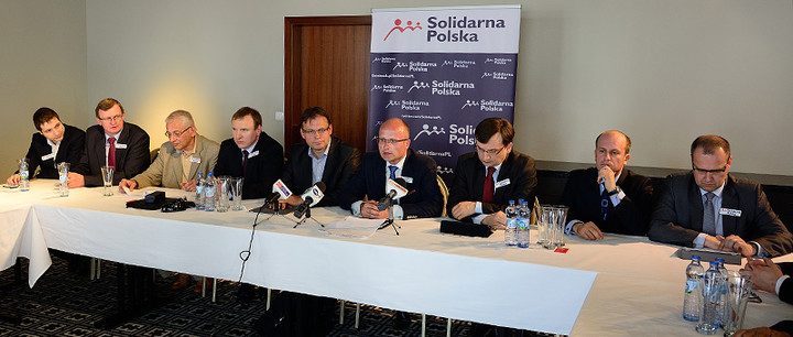Elbląg Posiedzenie Klubu Parlamentarnego Solidarnej Polski z zarządem SP w Elblągu