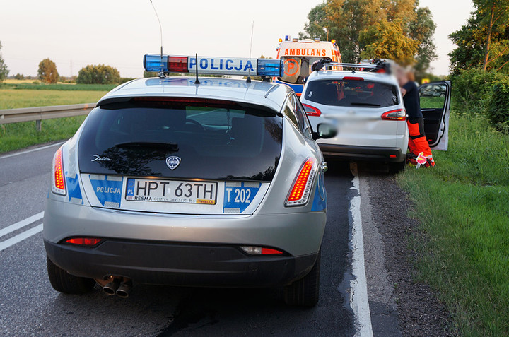 Elbląg Wypadek między Karczowiskami a Szopami