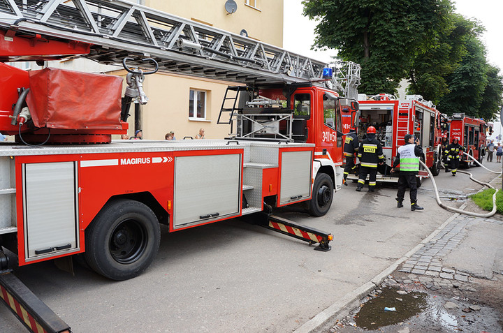 Pożar na Ogrodowej zdjęcie nr 72810