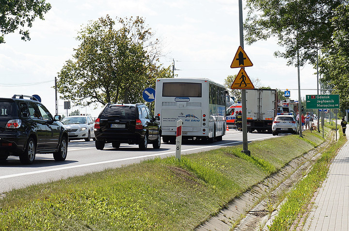 Elbląg Wypadek w Kazimierzowie