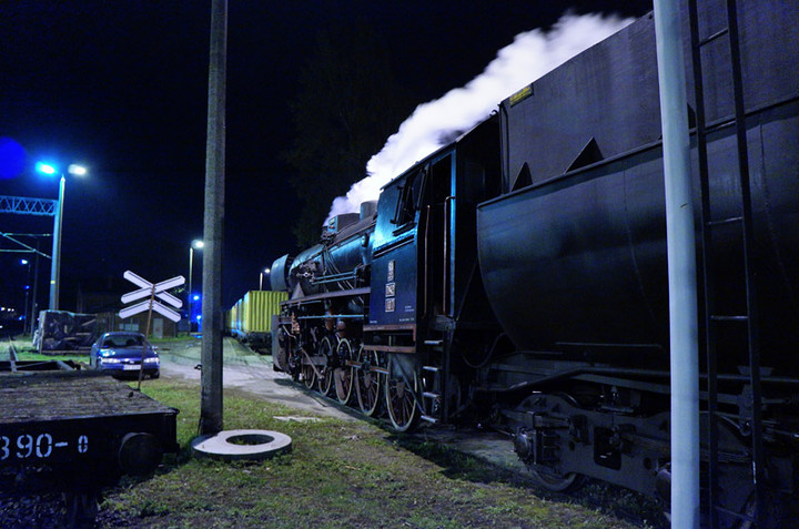 Parowozy nocą zdjęcie nr 76317