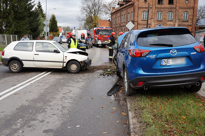 Stawidłowa: czołowe zderzenie "na podwójnym gazie" zdjęcie nr 77184