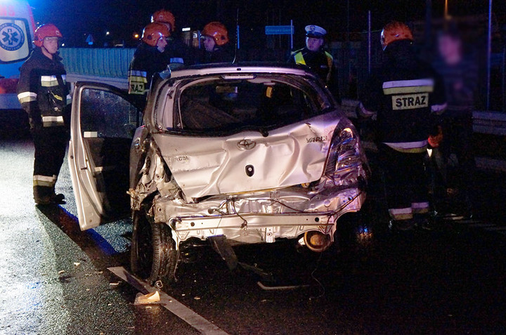 Wypadek na S7 zdjęcie nr 77232