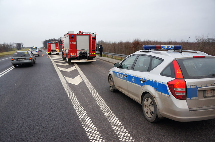 Elbląg Pożar w rosyjskim autokarze