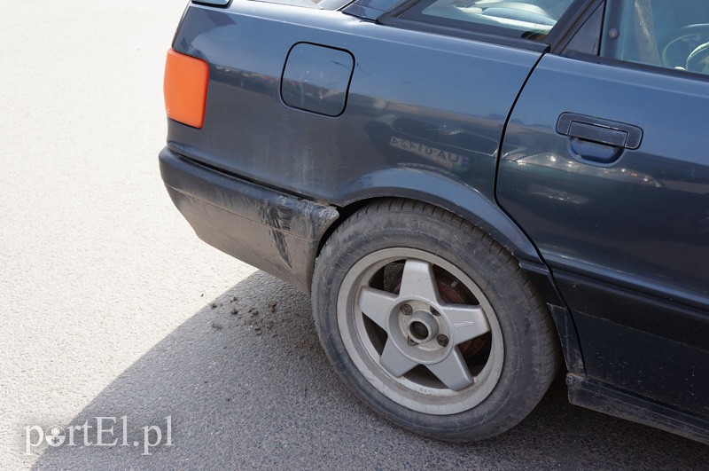 Odzieżowa: zderzenie rowerzysty z audi zdjęcie nr 84664