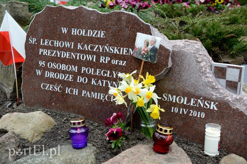 Elbląg Pamięci ofiar Smoleńska