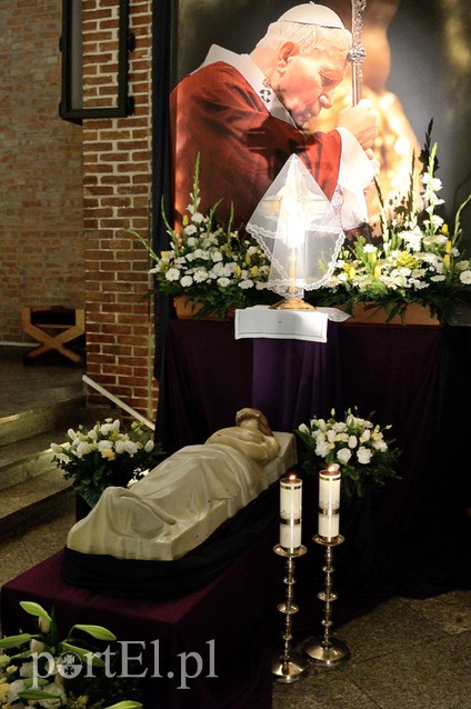 Grób Pański w kościele Miłosierdzia Bożego