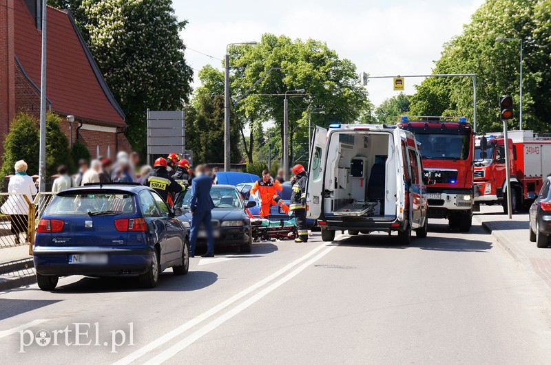 Elbląg Groźny wypadek na Bema