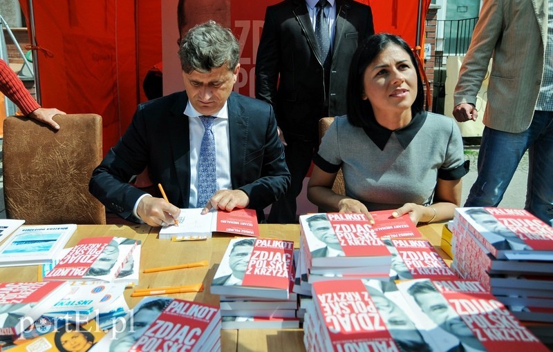 Elbląg Janusz Palikot w Elblągu