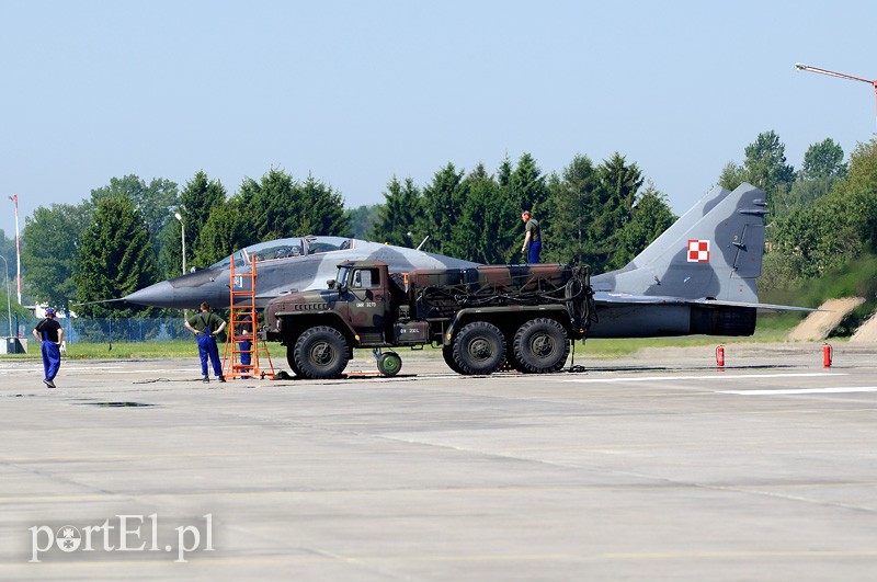 Elbląg Samoloty MiG-29 z 22. Bazy Lotnictwa Taktycznego