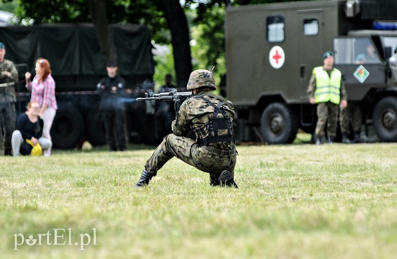 Elbląg Zabawa z mundurowymi