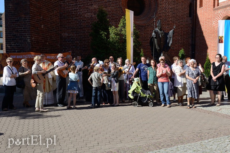 Elbląg Ingres biskupa Jacka Jezierskiego