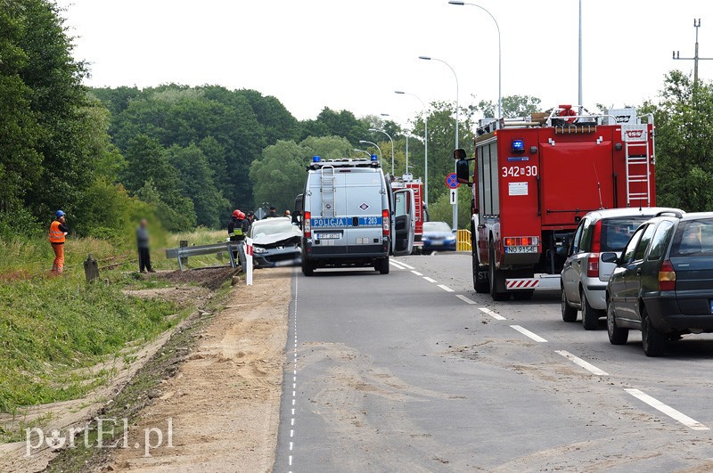 Elbląg Wypadek w Kamionku Wielkim