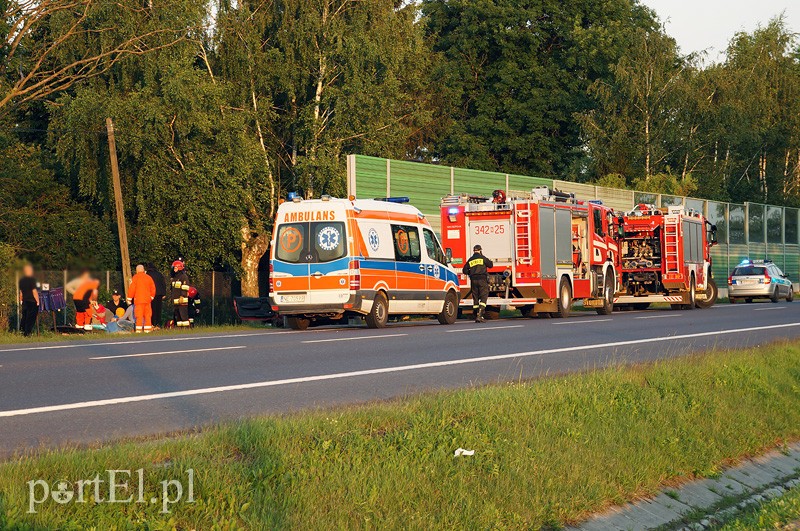 Elbląg Groźny wypadek w Kazimierzowie