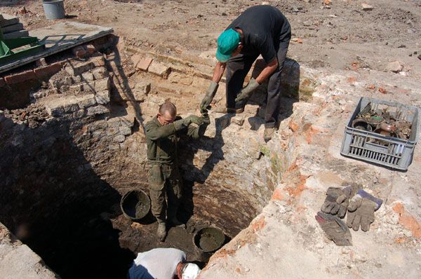 Elbląg Prace archeologiczne