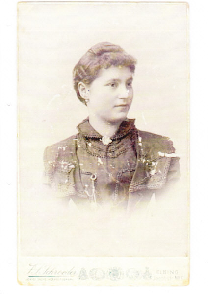 Elbląg Rodzina Hoffmanów i Schakniesów