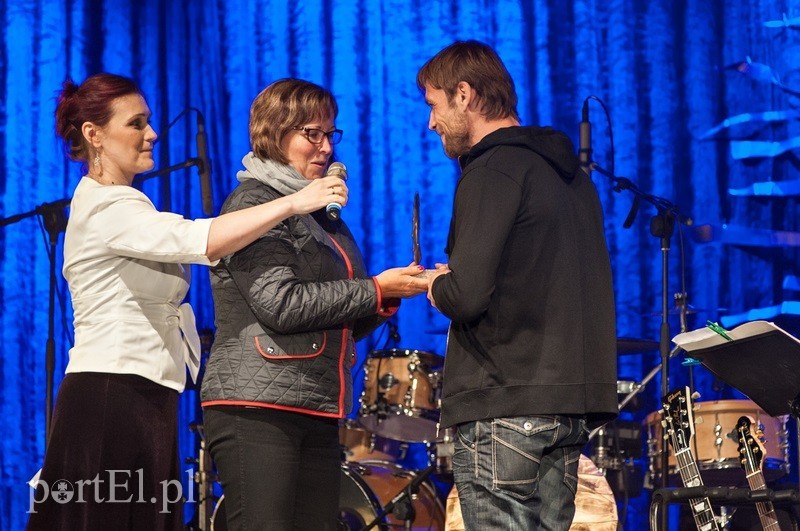 Piotr Dąbrówka z Księżycową Statuetką zdjęcie nr 92590