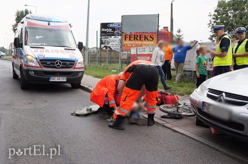 Warszawska: potrącenie pijanego rowerzysty zdjęcie nr 93709