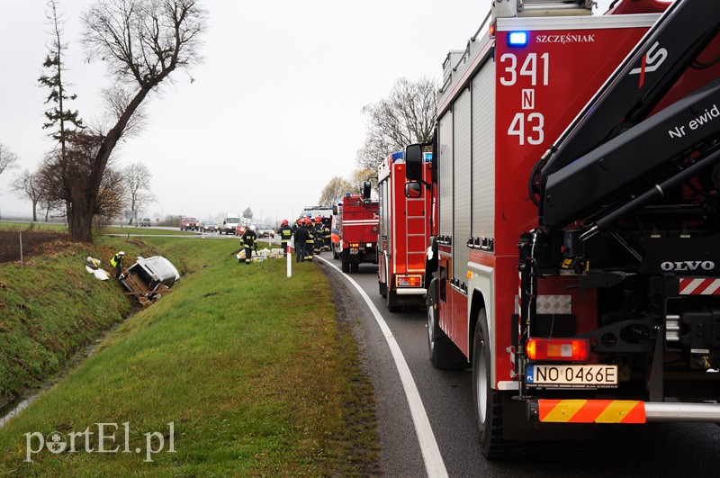 Elbląg Wypadek między Jegłownikiem a Starym Polem