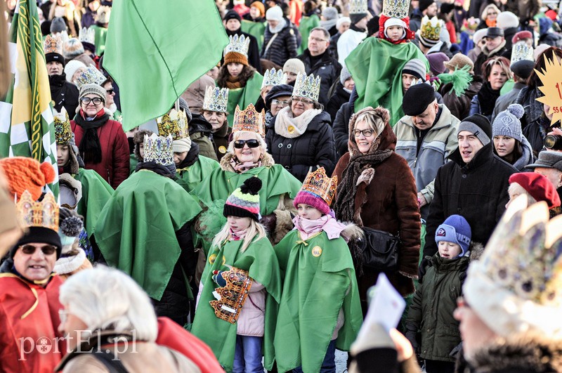 Trzej królowie przeszli ulicami Elbląga zdjęcie nr 99009