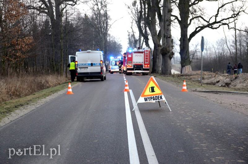 Elbląg Wypadek na Fromborskiej: dwie osoby ranne