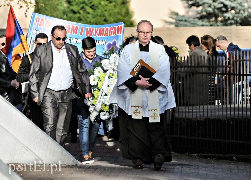 Elbląg Ormianie złożyli hołd ofiarom ludobójstwa