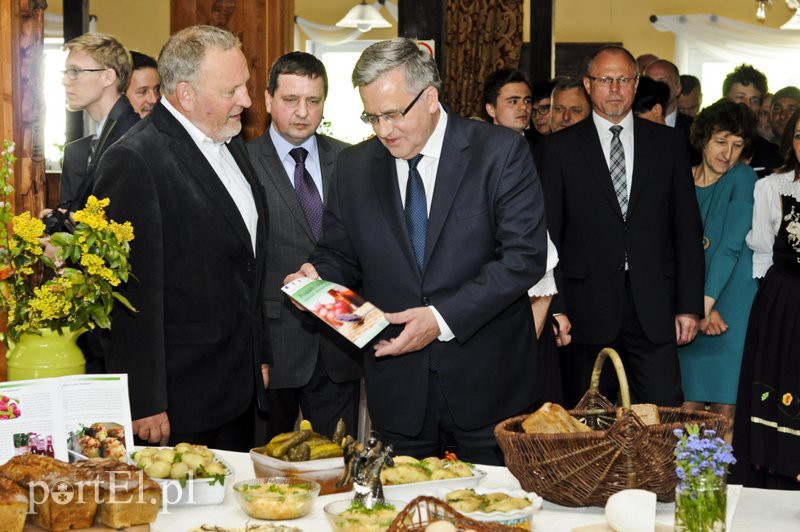 Elbląg Smaczne, zdrowe i nasze. Prezydent RP chwali regionalne produkty