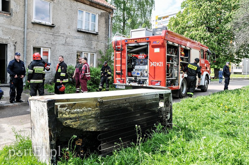 Pożar przy ul. Kasprzaka zdjęcie nr 105859