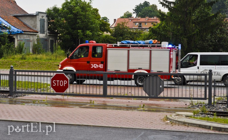 Elbląg  Strażacy walczyli z amoniakiem