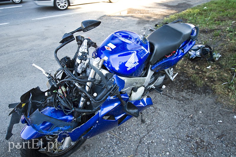  Groźny wypadek motocyklisty zdjęcie nr 111507