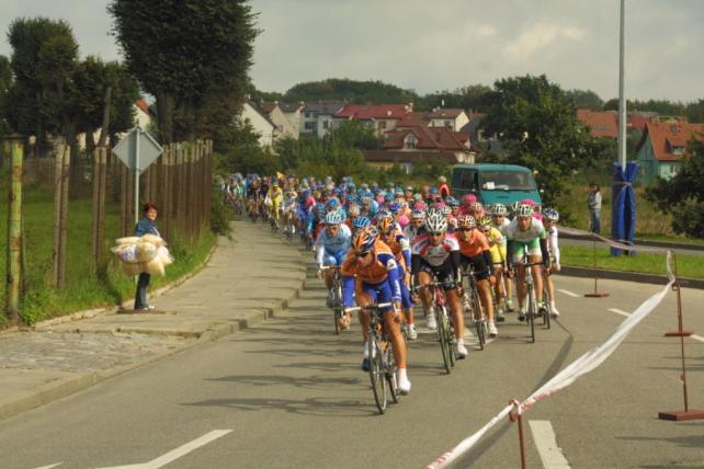 Elbląg Przemknął peleton