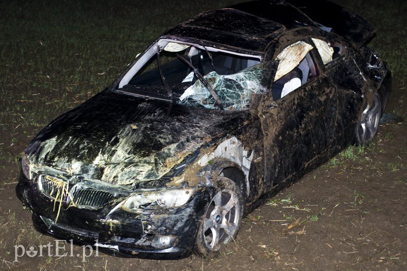  Dachowanie w BMW, wszyscy byli pijani zdjęcie nr 112895