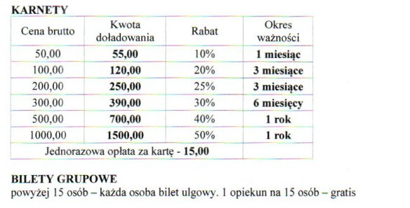 Za ile popływamy w Centrum Rekreacji Wodnej zdjęcie nr 113515