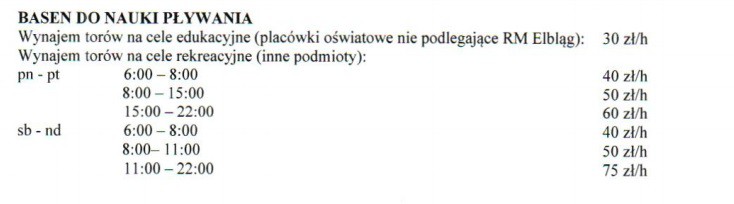 Za ile popływamy w Centrum Rekreacji Wodnej zdjęcie nr 113518