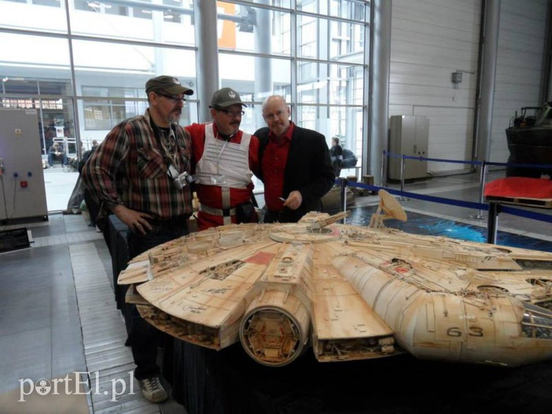 Adam i Marek Kulesza z pisarzem fantasy Tadem Williamsem