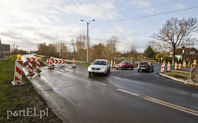 Elbląg  Ciężki znak korkuje drogę?