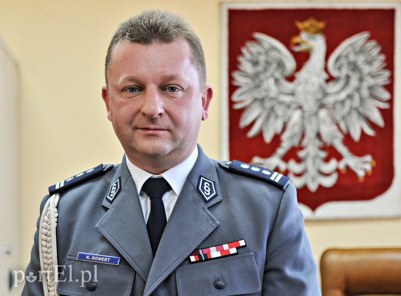 Elbląg Nowy komendant policji w Elblągu: insp. Krzysztof Konert
