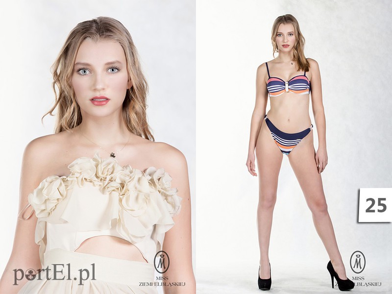 25. Kinga Fidura jest nastoletnią finalistką.
Mieszka w Braniewie.
Wzrost: 168 cm;
Wymiary: 82/62/92; 
Interesuje