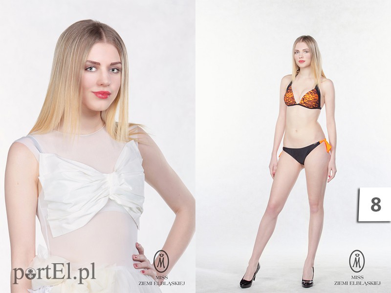 8. Klaudia Łukaszewska jest dorosłą finalistką.
Mieszka w Gronowie Górnym.
Wzrost: 175