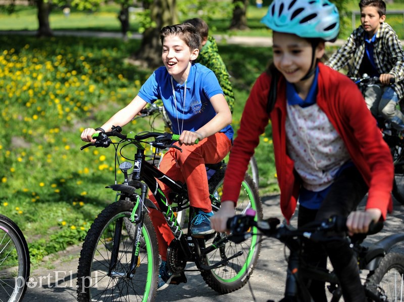Rowerowy maj w SP 6 zdjęcie nr 126956