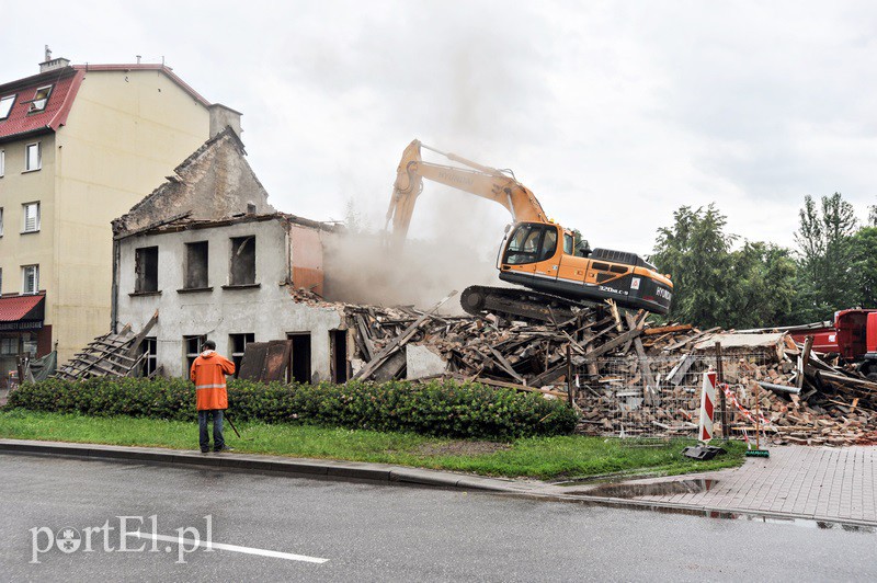 Elbląg Kolejny budynek znika z miasta