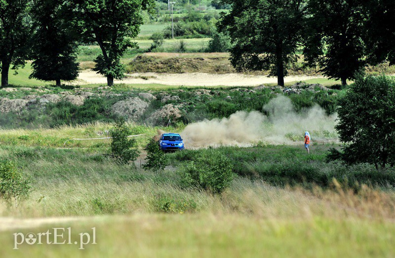 Elbląg WRC na polu golfowym