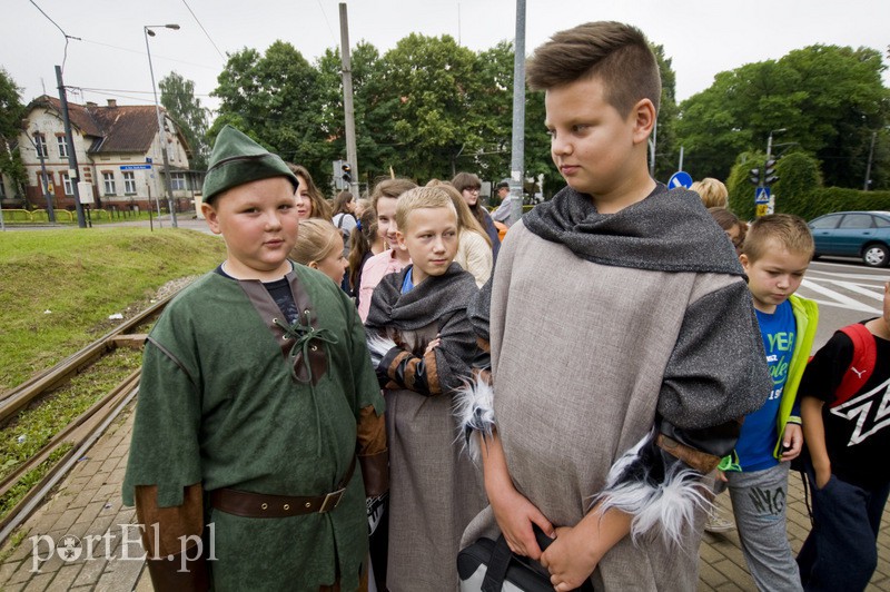 Elbląg  Janko Muzykant jeździł dziś tramwajem