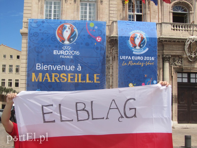 Elbląg Tak Elbląg kibicował w Marsylii
