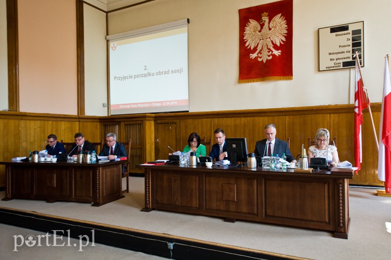Elbląg XVII Sesja Rady Miejskiej