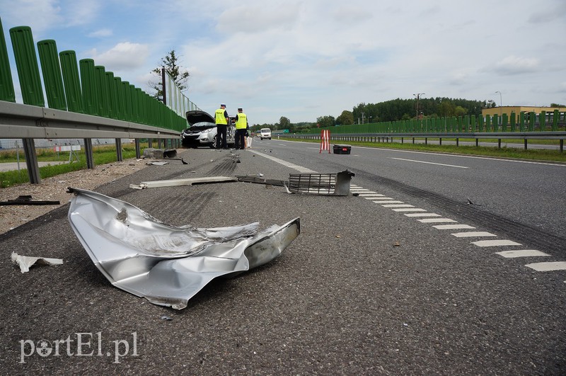 Wypadek na "siódemce", utrudnienia w ruchu  zdjęcie nr 131489