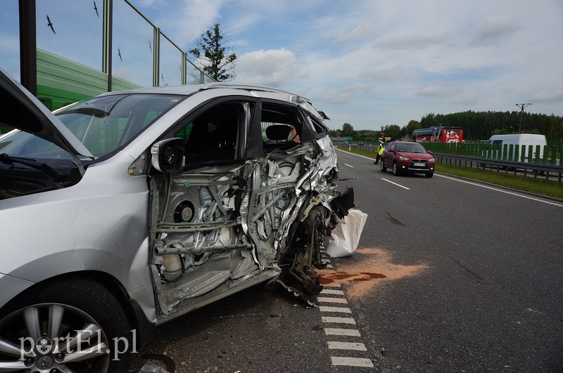 Wypadek na "siódemce", utrudnienia w ruchu  zdjęcie nr 131493