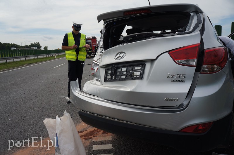 Wypadek na "siódemce", utrudnienia w ruchu  zdjęcie nr 131494